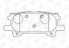 Колодки тормозные дисковые задні LEXUS RX (_U3_) 03-08|TOYOTA HARRIER (_U3_) 03 CHAMPION 572621CH (фото 1)