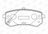 Колодки тормозные дисковые задні HYUNDAI i10 I (PA) 07-|KIA PICANTO I (SA) 04-1 CHAMPION 572527CH (фото 1)