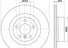 Диск гальмівний з покриттям PRO; задн. / BMW X3 F 25 2010-2017 HELLA PAGID 8DD355119541 (фото 1)