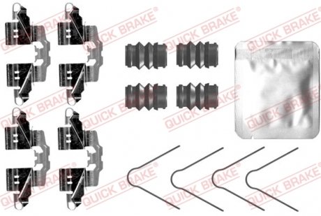 Монтажний компл.,гальм.колодки QB109-0098 QUICK BRAKE 1090098 (фото 1)
