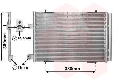 Радиатор кондиціонера Van Wezel 09005274 (фото 1)