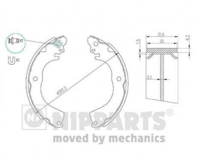 NIPPARTS N3505049 (фото 1)