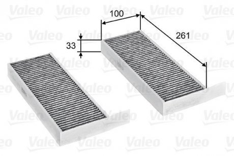 Фільтр салону Valeo 715805 (фото 1)