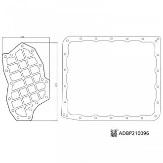 Фільтр гидравлический КПП BLUE PRINT ADBP210096 (фото 1)