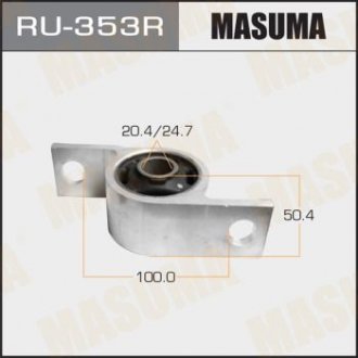 Сайлентблок Impreza /GG#CD#/передній нижній (RU-353R) Masuma RU353R (фото 1)