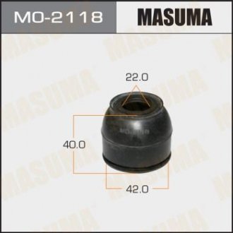 Пыльник опоры шаровой 22х42х40 Masuma MO2118 (фото 1)