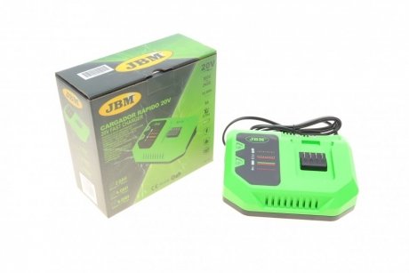 Зарядний пристрій для акумуляторів (20v-6А) JBM 60017 (фото 1)