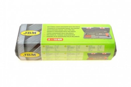 Викрутка механічна динамометрична 1/4" (242мм) JBM 51830 (фото 1)