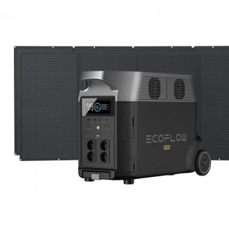 Комплект DELTA Pro + 2*400W Solar Panel EcoFlow BundleDP+2SP400W (фото 1)